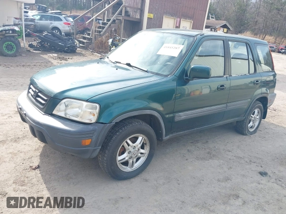 2001 Honda CR-V EX with VIN JHLRD18681C030795, listed as a IAAI auction lot 41845287 with 126,889 mi miles. Bid and sale history available at carsss.com. Image 2.
