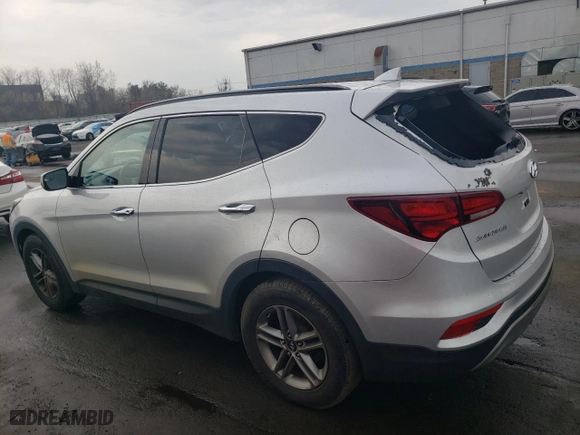 2017 Hyundai Santa Fe Sport 2.4L with VIN 5XYZUDLB6HG412087, listed as a Copart auction lot 52124305 with 157,175 mi miles and Salvage Title. Bid and sale history available at carsss.com. Image 2.