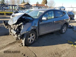 2013 Nissan Rogue S with VIN JN8AS5MV8DW660991, listed as a Copart auction lot 47383145 with 127,382 mi miles and Salvage Title. Bid and sale history available at DreamBid. Image 1.