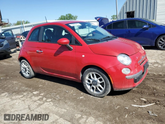 2015 FIAT 500 Pop z VIN 3C3CFFAR8FT623779, wystawiony jako Copart lot #53965815 z przebiegiem 99 000 mil mil oraz Szkoda całkowita • Salvage title. Historia ofert i sprzedaży dostępna na DreamBid. Obrazek 4.