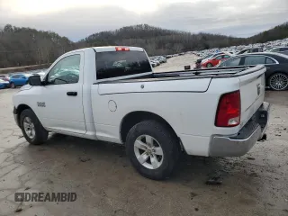 2018 Ram 1500 Tradesman with VIN 3C6JR6AGXJG194727, listed as a Copart auction lot 47759205 with 93,618 mi miles and Salvage title. Bid and sale history available at DreamBid. Image 2.