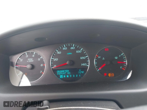 2011 Chevrolet Impala LT Fleet with VIN 2G1WG5EK2B1162922, listed as a IAAI auction lot 42753447 with 169,147 mi miles and . Bid and sale history available at DreamBid. Image 7.