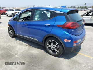 2017 Chevrolet Bolt EV Premier with VIN 1G1FX6S08H4186180, listed as a Copart auction lot 58431925 with 79,966 mi miles and Salvage title. Bid and sale history available at DreamBid. Image 2.