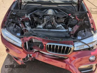 2018 BMW X6 xDrive50i with VIN 5UXKU6C54J0Z66522, listed as a Copart auction lot 50924585 with 49,359 mi miles and Salvage Title. Bid and sale history available at carsss.com. Image 12.