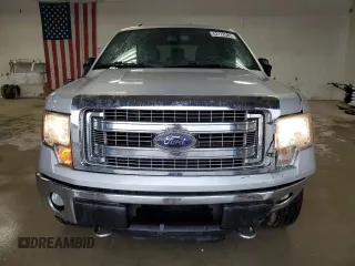 2013 Ford F-150 XL with VIN 1FTFW1ET7DKG39861, listed as a Copart auction lot 62772585 with 117,567 mi miles and Salvage title. Bid and sale history available at DreamBid. Image 5.