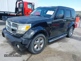 2007 Dodge Nitro SLT with VIN 1D8GU58K97W679278, listed as a IAAI auction lot 42014211 with 213,451 mi miles and . Bid and sale history available at carsss.com. Image 2.