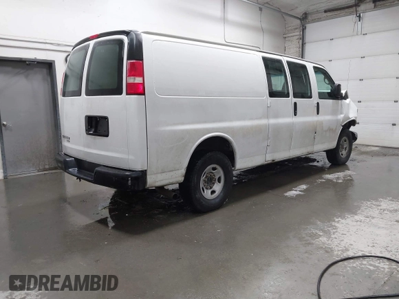 2012 Chevrolet Express Cargo with VIN 1GCZGUCG7C1169854, listed as a IAAI auction lot 41393272 with Not Provided miles and . Bid and sale history available at DreamBid. Image 4.