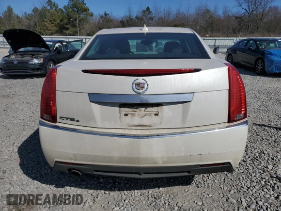 2011 Cadillac CTS with VIN 1G6DC5EY1B0156963, listed as a Copart auction lot 47612395 with 110,978 mi miles and Salvage Title. Bid and sale history available at DreamBid. Image 6.