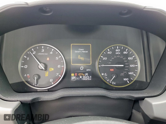 2024 Subaru Crosstrek Special Sports with VIN 4S4GUHF6XR3707465, listed as a Copart auction lot 60985825 with 19,625 mi miles and Salvage title. Bid and sale history available at DreamBid. Image 9.