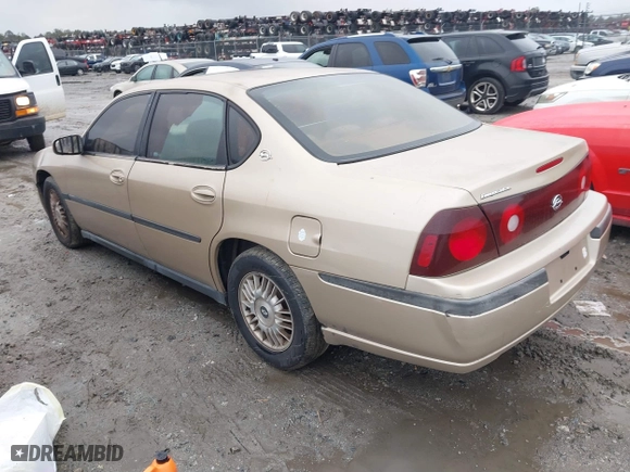 2000 Chevrolet Impala with VIN 2G1WF55K2Y9113636, listed as a IAAI auction lot 41671428 with 1 mi miles. Bid and sale history available at carsss.com. Image 3.