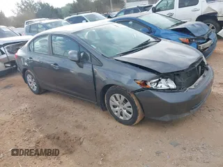 2012 Honda Civic LX z VIN 2HGFB2F59CH316498, wystawiony jako IAAI lot #42179887 z przebiegiem 218 009 mil mil oraz . Historia ofert i sprzedaży dostępna na DreamBid. Obrazek 1.