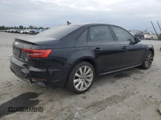 2017 Audi A4 Season of Audi ultra Premium with VIN WAUKMAF43HN051176, listed as a Copart auction lot 81124494 with 62,318 mi miles and Salvage Title. Bid and sale history available at carsss.com. Image 3.