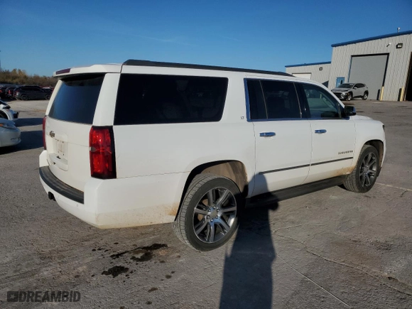 2017 Chevrolet Suburban LT with VIN 1GNSCHKC4HR175310, listed as a Copart auction lot 80675064 with 171,522 mi miles and Salvage Title. Bid and sale history available at carsss.com. Image 3.