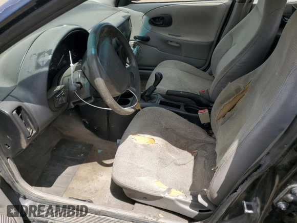1999 Saturn SL with VIN 1G8ZF5287XZ265634, listed as a Copart auction lot 55973834 with Not Provided miles and Clean Title. Bid and sale history available at carsss.com. Image 7.