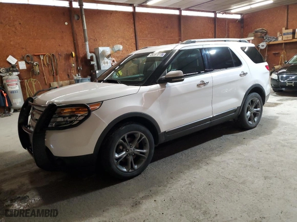 2013 Ford Explorer Limited with VIN 1FM5K8F80DGA91338, listed as a Copart auction lot 49397015 with 153,591 mi miles and Salvage Title. Bid and sale history available at carsss.com. Image 1.
