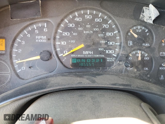 1999 Chevrolet Silverado 1500 LT with VIN 1GCEK19T9XE255438, listed as a Copart auction lot 50556165 with 185,557 mi miles and Salvage Title. Bid and sale history available at DreamBid. Image 9.