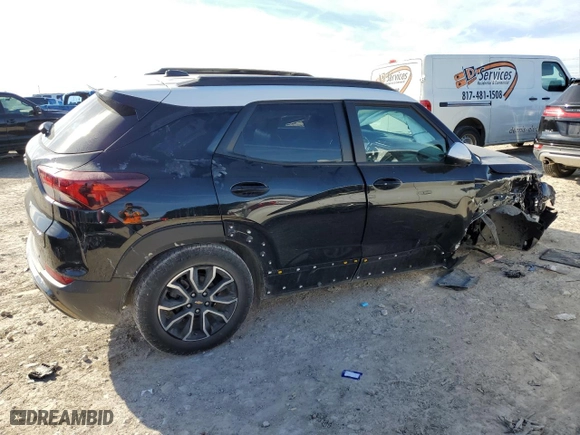 2021 Chevrolet TrailBlazer ACTIV with VIN KL79MVSL5MB076241, listed as a Copart auction lot 88586675 with 0 mi miles and Salvage Title. Bid and sale history available at carsss.com. Image 3.