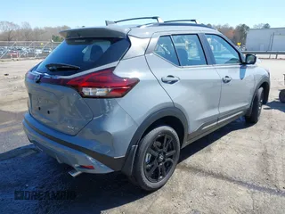 2024 Nissan Kicks SR with VIN 3N1CP5DVXRL558758, listed as a IAAI auction lot 41872086 with 5,034 mi miles. Bid and sale history available at carsss.com. Image 4.