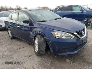 2018 Nissan Sentra SV with VIN 3N1AB7AP6JL637288, listed as a IAAI auction lot 41820941 with 90,122 mi miles. Bid and sale history available at carsss.com. Image 1.