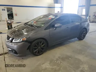 2015 Honda Civic EX-L z VIN 19XFB2F92FE034902, wystawiony jako Copart lot #55877125 z przebiegiem 106 098 mil mil oraz Szkoda całkowita • Salvage title. Historia ofert i sprzedaży dostępna na DreamBid. Obrazek 1.