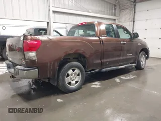 2007 Toyota Tundra SR5 with VIN 5TFBT54187X007232, listed as a IAAI auction lot 41848302 with 168,324 mi miles and . Bid and sale history available at DreamBid. Image 4.