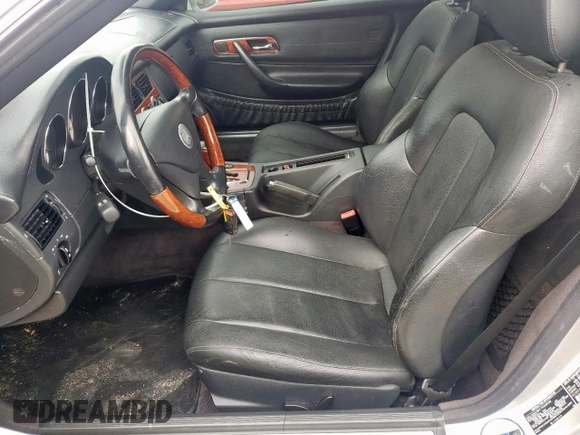 2003 Mercedes-Benz SLK 320 with VIN WDBKK65F73F284794, listed as a Copart auction lot 55833335 with 90,033 mi miles and Salvage title. Bid and sale history available at DreamBid. Image 7.