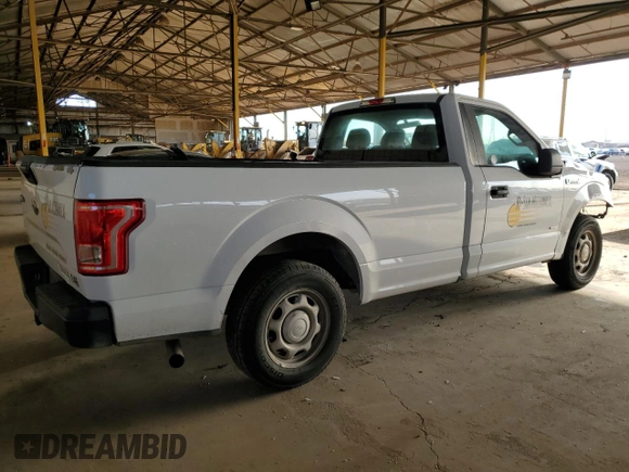 2016 Ford F-150 XL with VIN 1FTMF1CP4GKF71164, listed as a Copart auction lot 50889105 with 224,444 mi miles and Salvage Title. Bid and sale history available at carsss.com. Image 3.