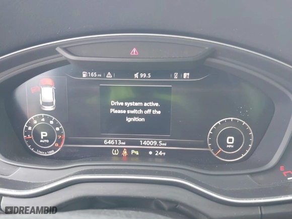 2019 Audi Q5 Premium Plus with VIN WA1BNAFY5K2094343, listed as a IAAI auction lot 41619628 with 64,613 mi miles. Bid and sale history available at carsss.com. Image 7.