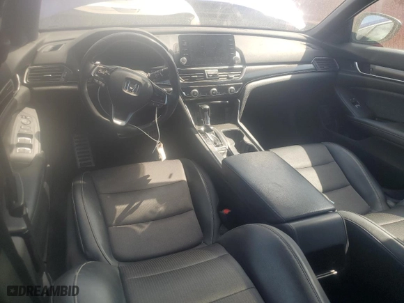 2018 Honda Accord Sedan Sport 1.5T with VIN 1HGCV1F36JA140721, listed as a Copart auction lot 48481665 with 49,577 mi miles and Clean Title. Bid and sale history available at carsss.com. Image 8.