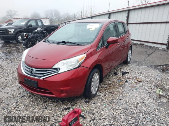 2016 Nissan Note S z VIN 3N1CE2CP3GL388733, wystawiony jako IAAI lot #41140316 z przebiegiem 59 989 mil mil oraz . Historia ofert i sprzedaży dostępna na DreamBid. Obrazek 2.