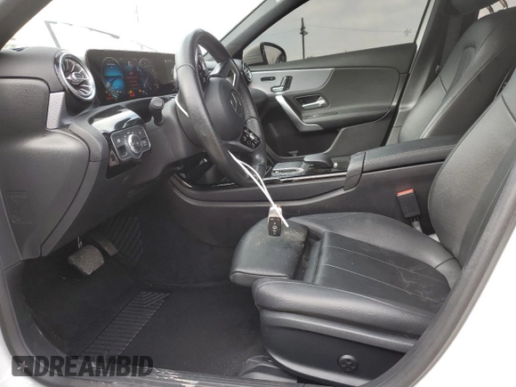 2021 Mercedes-Benz A 220 with VIN W1K3G4EB2MJ290158, listed as a Copart auction lot 44759935 with 57,782 mi miles and Salvage Title. Bid and sale history available at DreamBid. Image 7.