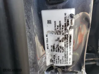 2022 Tesla Model 3 Performance with VIN 5YJ3E1EC7NF269001, listed as a Copart auction lot 72729544 with 37,837 mi miles and Salvage Title. Bid and sale history available at carsss.com. Image 12.