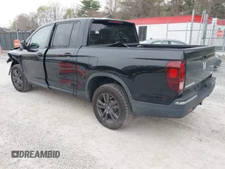 2019 Honda Ridgeline Sport with VIN 5FPYK3F10KB046552, listed as a IAAI auction lot 41983384 with 77,229 mi miles and . Bid and sale history available at DreamBid. Image 3.