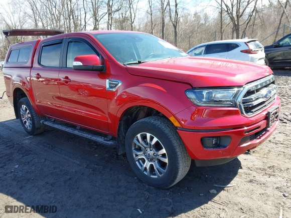 2020 Ford Ranger XL with VIN 1FTER4FH3LLA81448, listed as a IAAI auction lot 41761433 with 40,751 mi miles. Bid and sale history available at carsss.com. Image 1.