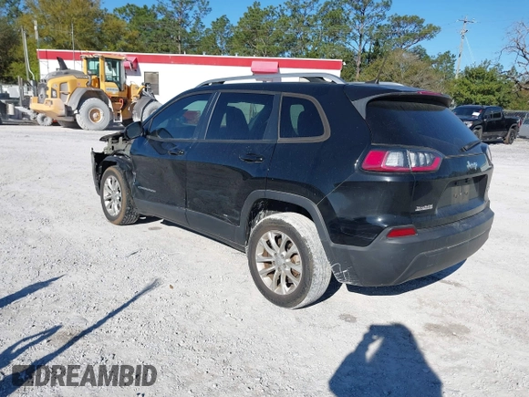 2021 Jeep Cherokee Latitude with VIN 1C4PJLCB4MD227099, listed as a IAAI auction lot 41844362 with 34,937 mi miles and . Bid and sale history available at DreamBid. Image 3.