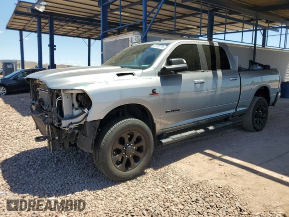 2020 Ram 2500 Big Horn with VIN 3C6UR5DL0LG282821, listed as a Copart auction lot 55799715 with 55,160 mi miles and Salvage title. Bid and sale history available at DreamBid. Image 1.