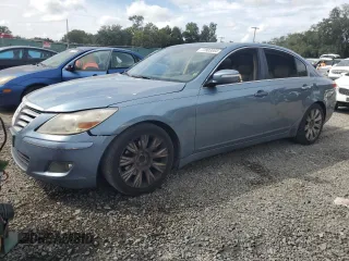 2009 Hyundai Genesis with VIN KMHGC46E19U033171, listed as a Copart auction lot 72803864 with 401,490 mi miles and Non Repairable. Bid and sale history available at carsss.com. Image 1.