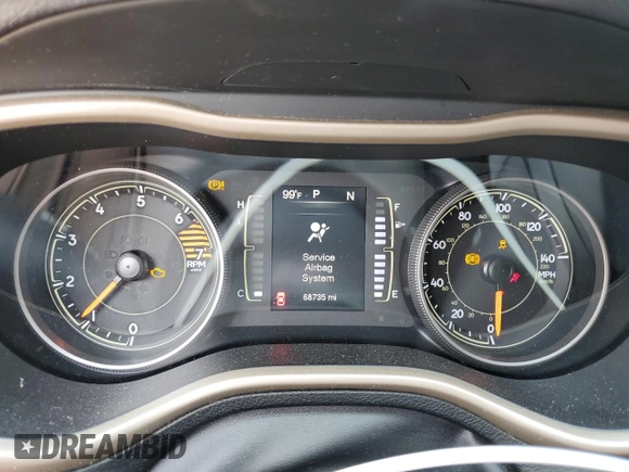 2017 Jeep Cherokee Latitude with VIN 1C4PJLCB8HD232098, listed as a Copart auction lot 54789485 with 68,735 mi miles and Salvage Title. Bid and sale history available at DreamBid. Image 9.