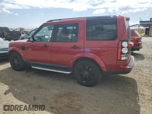 2016 Land Rover LR4 HSE with VIN SALAG2V63GA803553, listed as a Copart auction lot 54625365 with 137,736 mi miles and Clean Title. Bid and sale history available at DreamBid. Image 2.