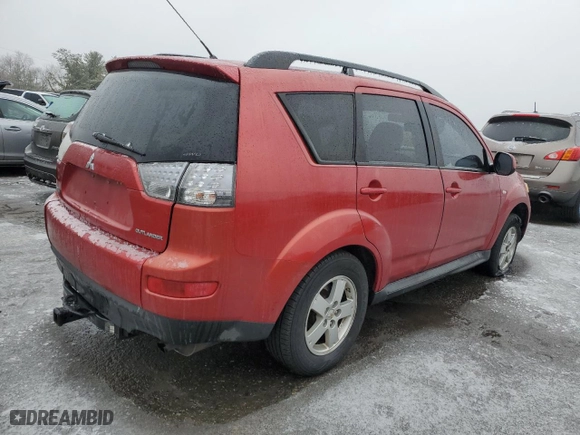 2009 Mitsubishi Outlander ES with VIN JA4LT21WX9Z002120, listed as a Copart auction lot 44244725 with 189,479 mi miles and Salvage Title. Bid and sale history available at carsss.com. Image 3.