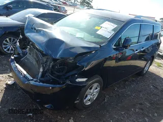 2017 Nissan Quest SV with VIN JN8AE2KP4H9169316, listed as a IAAI auction lot 41327568 with 152,469 mi miles. Bid and sale history available at carsss.com. Image 2.