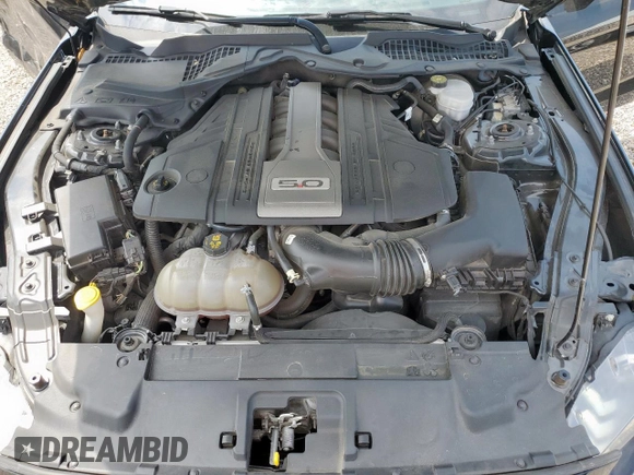 2018 Ford Mustang GT with VIN 1FA6P8CF9J5153412, listed as a Copart auction lot 57088015 with 67,031 mi miles and Salvage title. Bid and sale history available at DreamBid. Image 11.