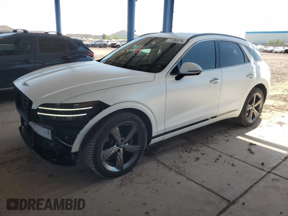 2022 Genesis GV70 Sport z VIN KMUMCDTC7NU038800, wystawiony jako Copart lot #71394474 z przebiegiem 40 933 mil mil oraz Szkoda całkowita • Salvage title. Historia ofert i sprzedaży dostępna na DreamBid. Obrazek 1.