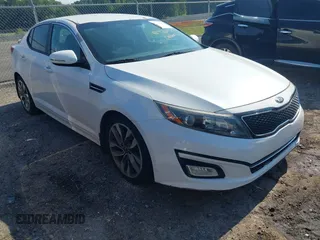 2015 Kia Optima SX with VIN 5XXGR4A75FG361688, listed as a IAAI auction lot 42604374 with 162,359 mi miles and . Bid and sale history available at DreamBid. Image 1.