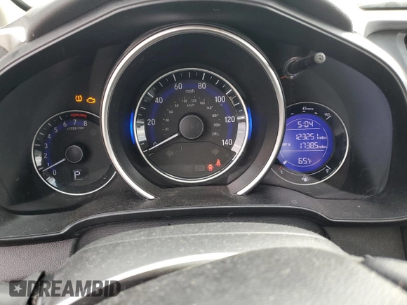 2016 Honda Fit EX-L with VIN JHMGK5H82GS009327, listed as a Copart auction lot 47458075 with 123,251 mi miles and Salvage title. Bid and sale history available at DreamBid. Image 9.