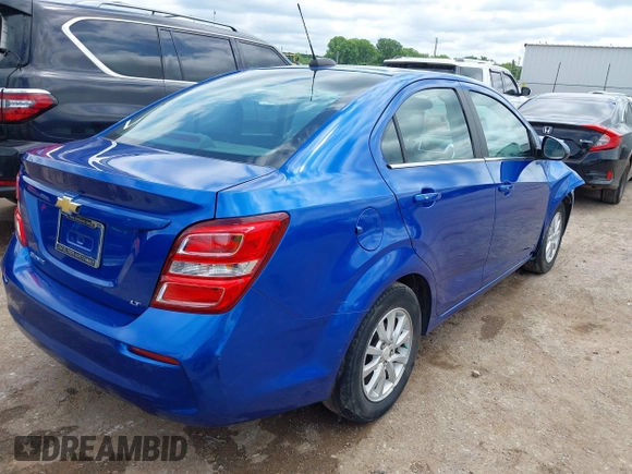 2018 Chevrolet Sonic LT with VIN 1G1JD5SH2J4110558, listed as a IAAI auction lot 42341496 with 56,152 mi miles and . Bid and sale history available at DreamBid. Image 4.