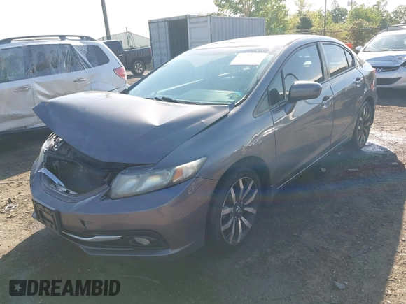 2014 Honda Civic EX-L with VIN 2HGFB2F92EH546440, listed as a IAAI auction lot 42116196 with 176,535 mi miles and . Bid and sale history available at DreamBid. Image 17.