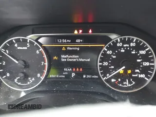 2022 Nissan Rogue SV with VIN 5N1BT3BB8NC672115, listed as a IAAI auction lot 41508310 with 65,614 mi miles. Bid and sale history available at carsss.com. Image 7.