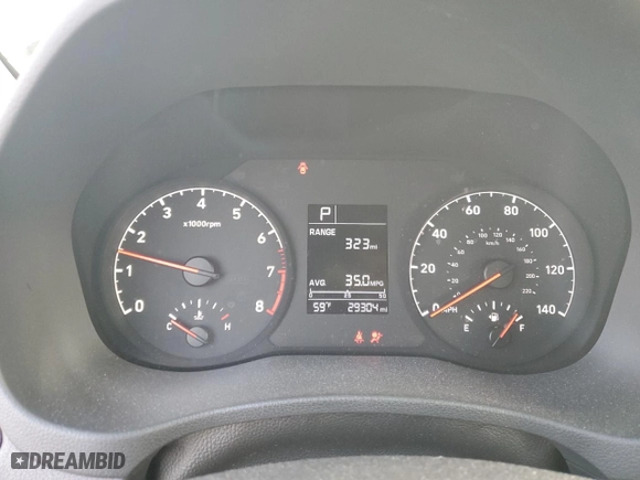 2022 Hyundai Accent SE with VIN 3KPC24A69NE161057, listed as a Copart auction lot 46668265 with 29,304 mi miles and Salvage Title. Bid and sale history available at carsss.com. Image 9.