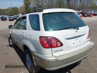1999 Lexus RX 300 Luxury SUV with VIN JT6GF10UXX0025365, listed as a IAAI auction lot 41914688 with 276,804 mi miles. Bid and sale history available at carsss.com. Image 3.